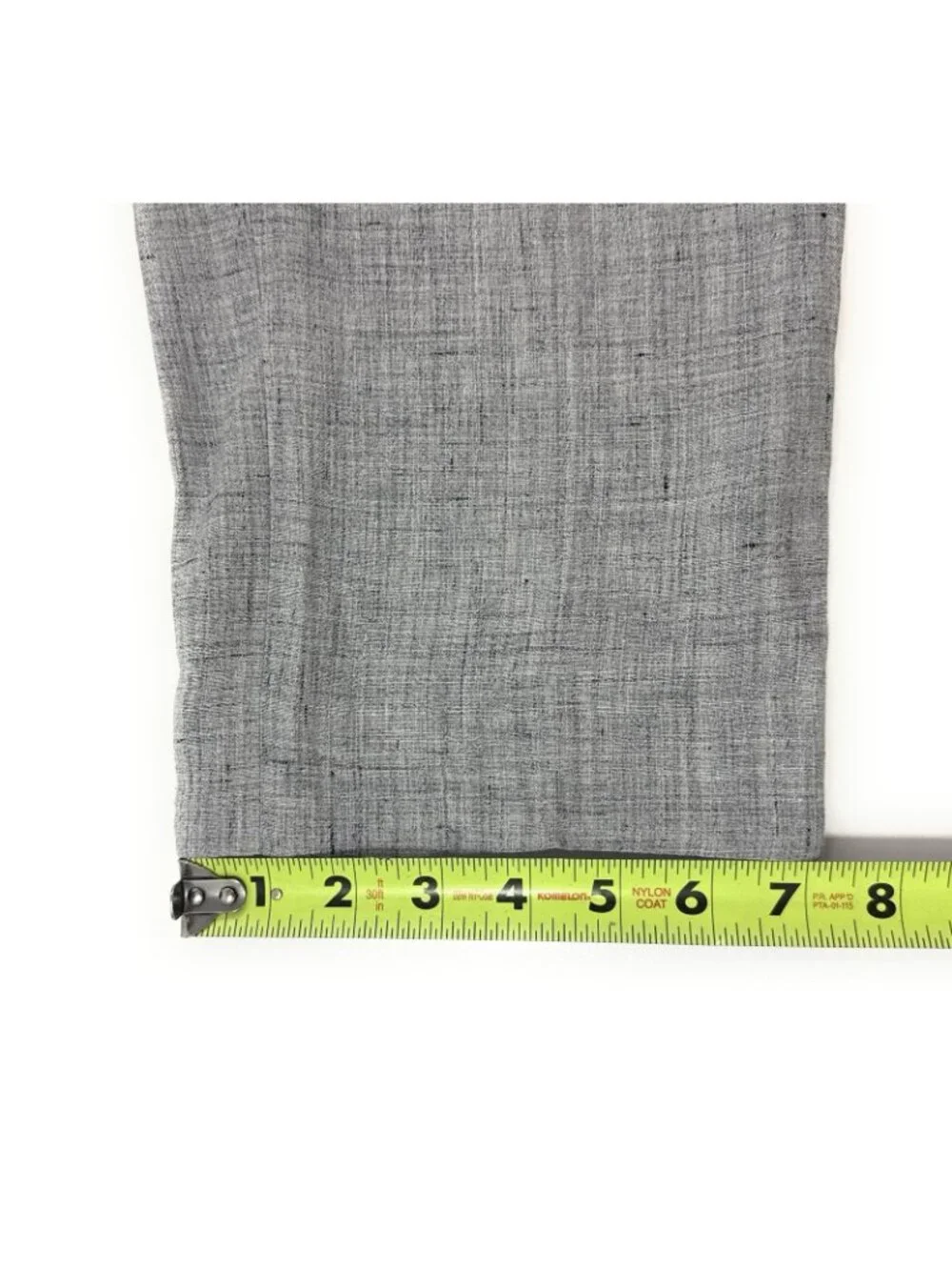 SuitSupply Brescia Dress Pants Size 32x28 Solbiati Pure Linen Trouser Gray